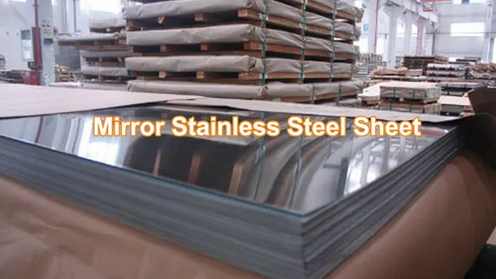 ASTM JIS 201 202 304 2205 321 316 Stainless Steel Plate Brushed Plate Mirror Panel