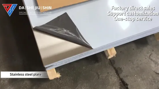 Ss Plate 201 304 304L 316 316L 2205 2507 310S 316ti 317L No. 4/8K/Sanblasted/Vibration/Hl/Embossed/Etched Stainless Steel Sheet