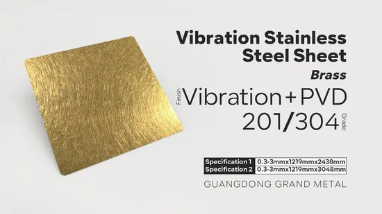 China Supplier Bead Blast Finish Decorative Stainless Steel Sheet 