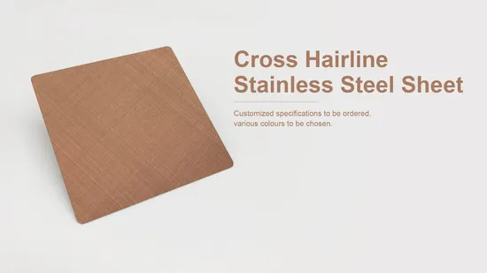 201 304 316 430 Widely Used Decorative Brushed Stainless Steel 