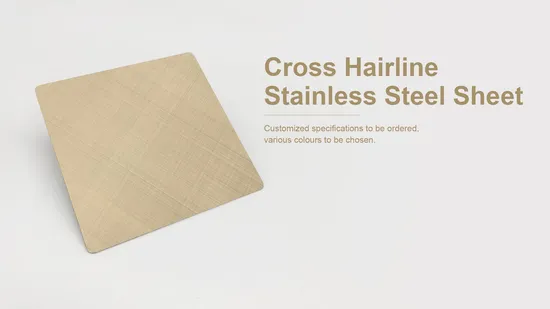 304 Black Hairline Stainless Steel En From China Factory 