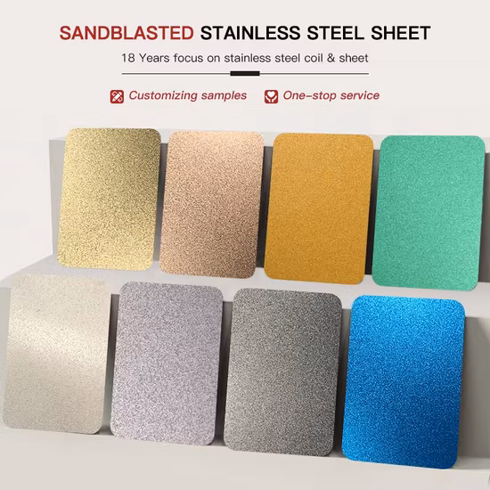 Bead Blast Stainless Steel Sheet