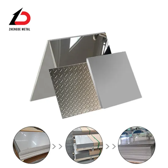 Chinese Manufacturer Fast Response Stock Price 304 316 410 201 202 2b/8K/ Mirror/Embossed//Checkered/Anti Print Finger/Perforated Stainless Steel Plate/Sheet 