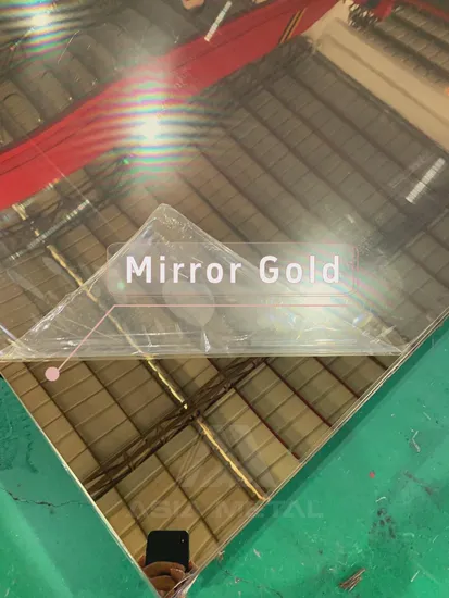 304 Gold Brushed Stainless Steel Satin Hairline Finish for Hotel Decoration 